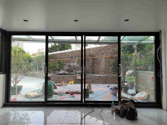 Commercial Aluminium Sliding Doors Windows 1.2mm - 2.5mm Thickness