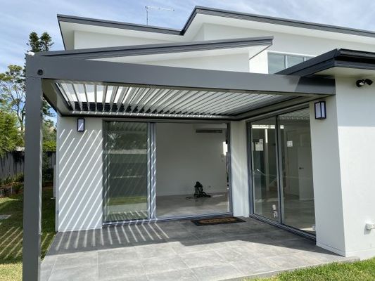 Customized Outdoor Aluminium Pergola Shape Optional For Garden / Park