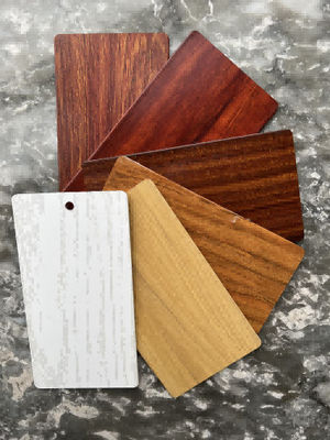 Anodizzato EPDM SEAL Top Opening Style Casamento in alluminio Finestre Palette di colori a grano di legno